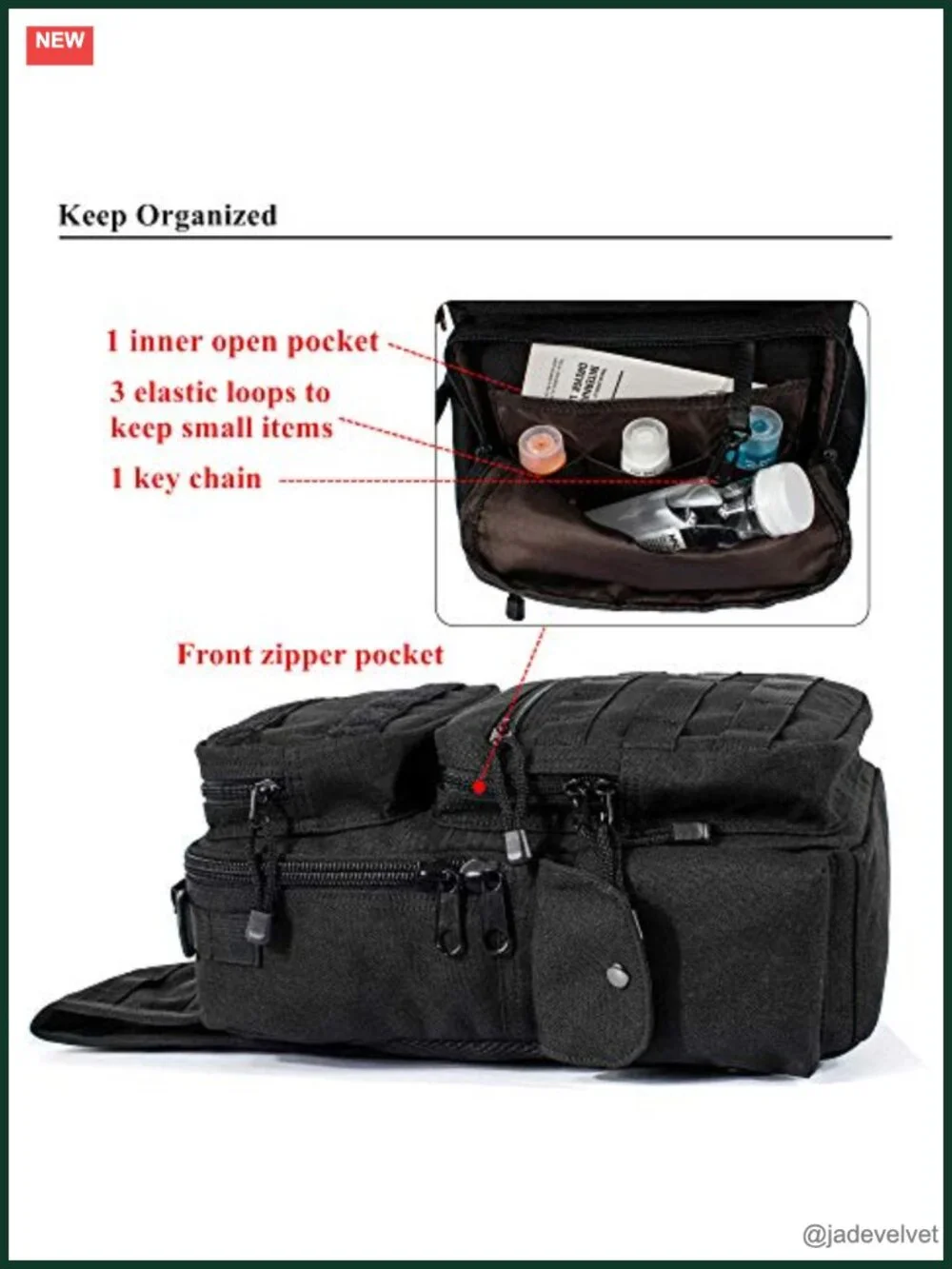 Military Tactical Backpack Assault Pack Sling Bag Molle Backpack